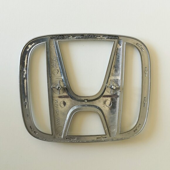 Honda Rear Emblem Accord 2dr 2003-2005 Civic 2dr 2006-2011 75701-SDN-000 - Picture 2 of 2